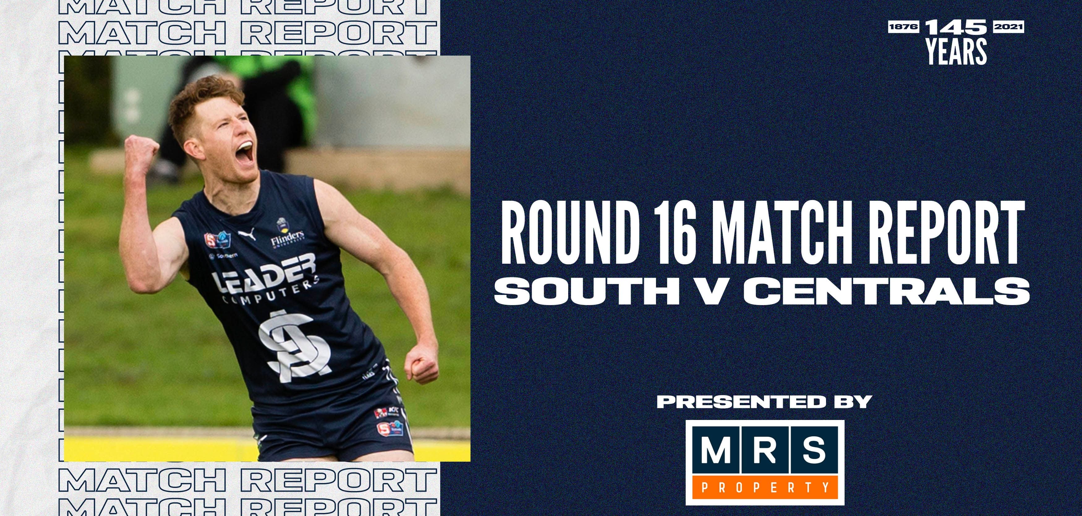 MRS Property Match Report Round 16: vs Central District MRS Property Match Report Round 16: vs Central District